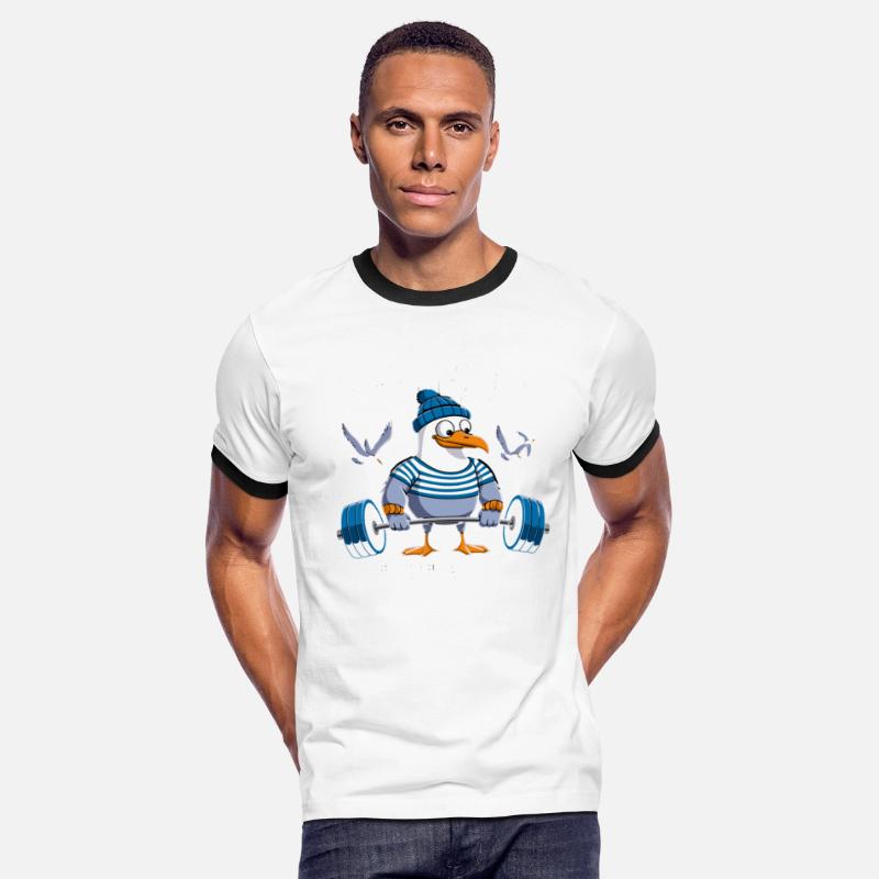 Moin Ihr Spacken Seagull Humor Fitness Vibes