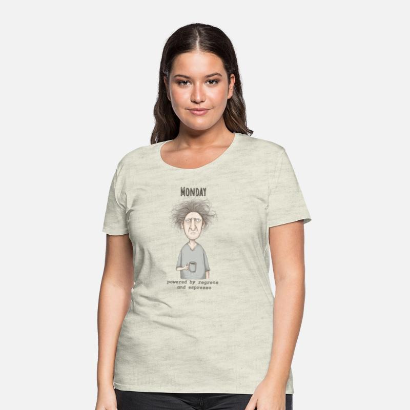 Monday Mood – Regrets and Espresso Funny Shirt