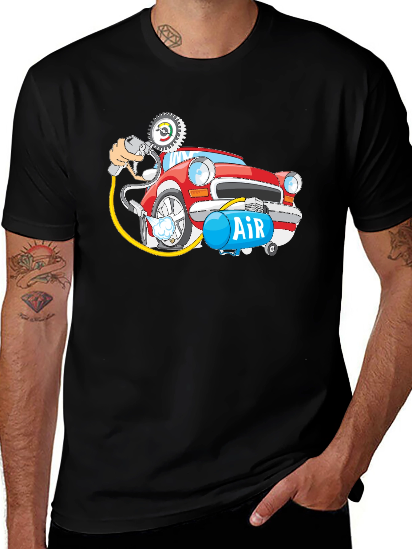 Car Service Graphic Tee