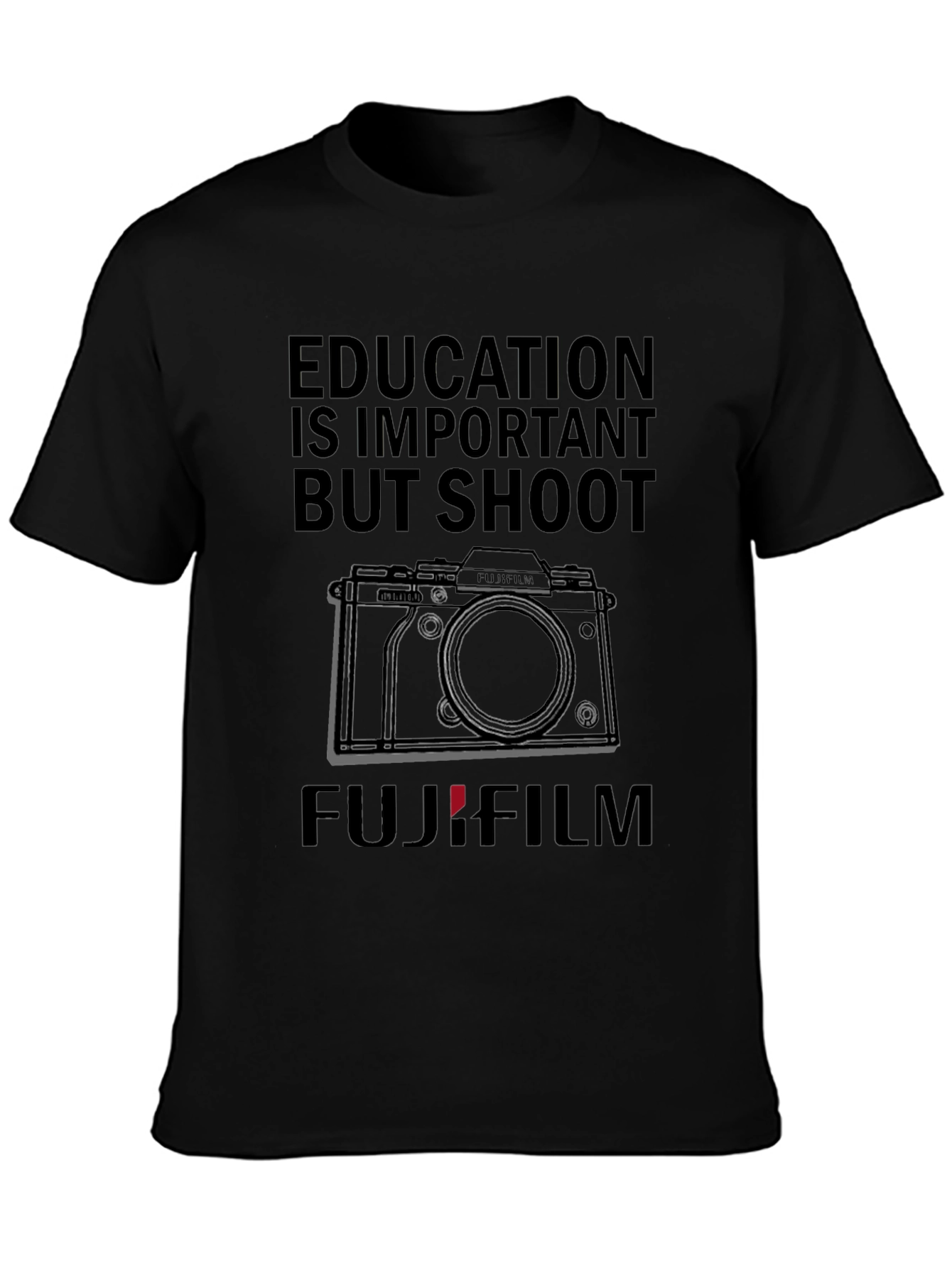 Education is Important But Shoot T-Shirt