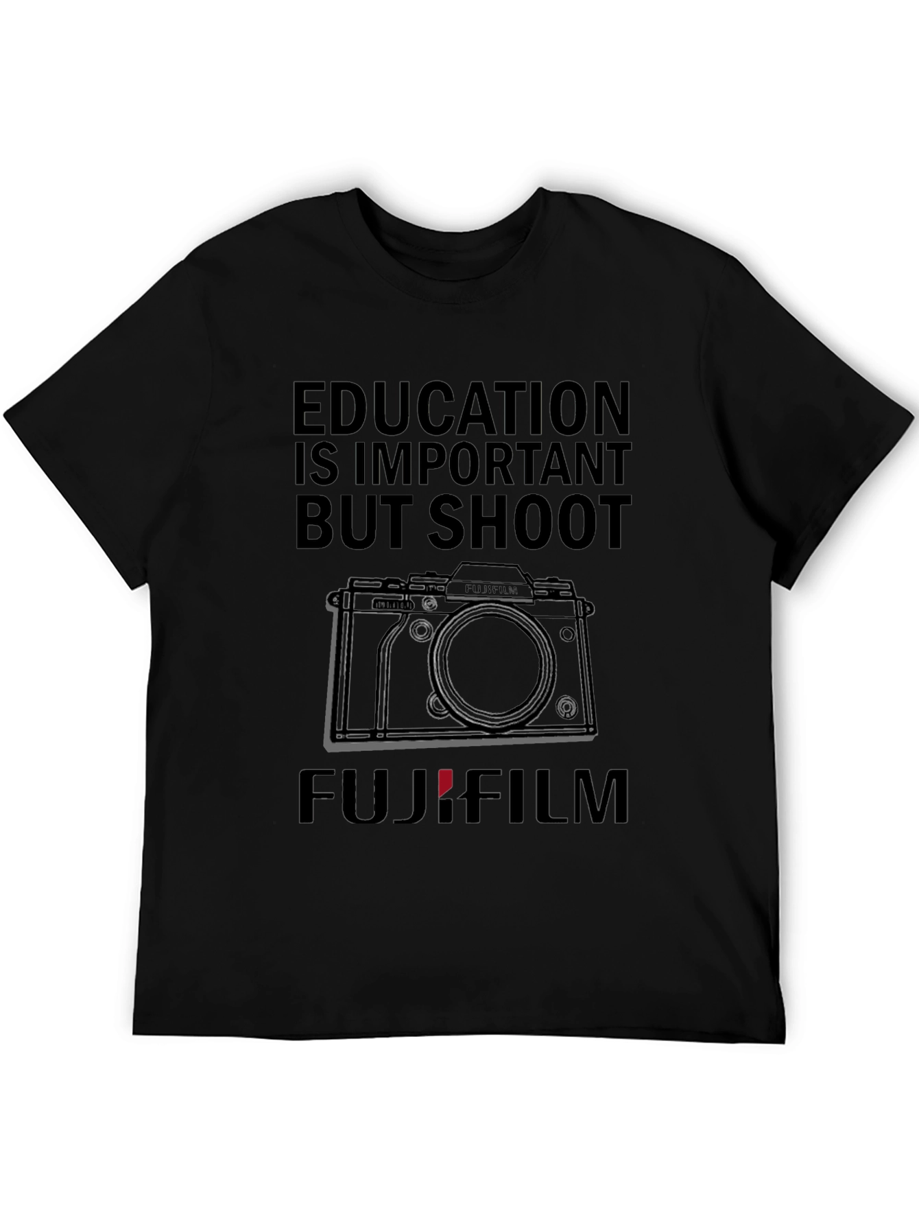 Education is Important But Shoot T-Shirt