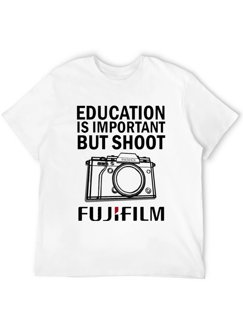 Education is Important But Shoot T-Shirt