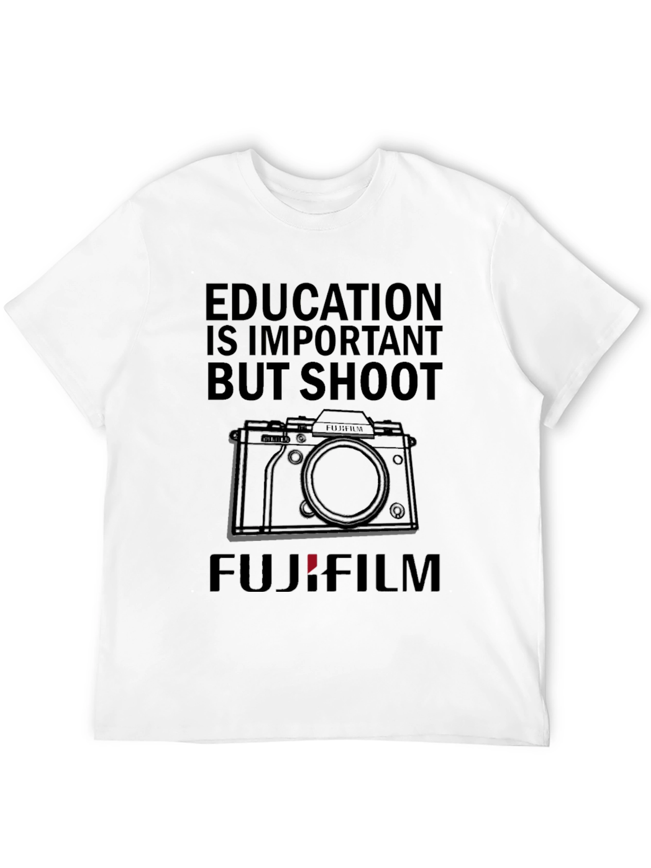 Education is Important But Shoot T-Shirt