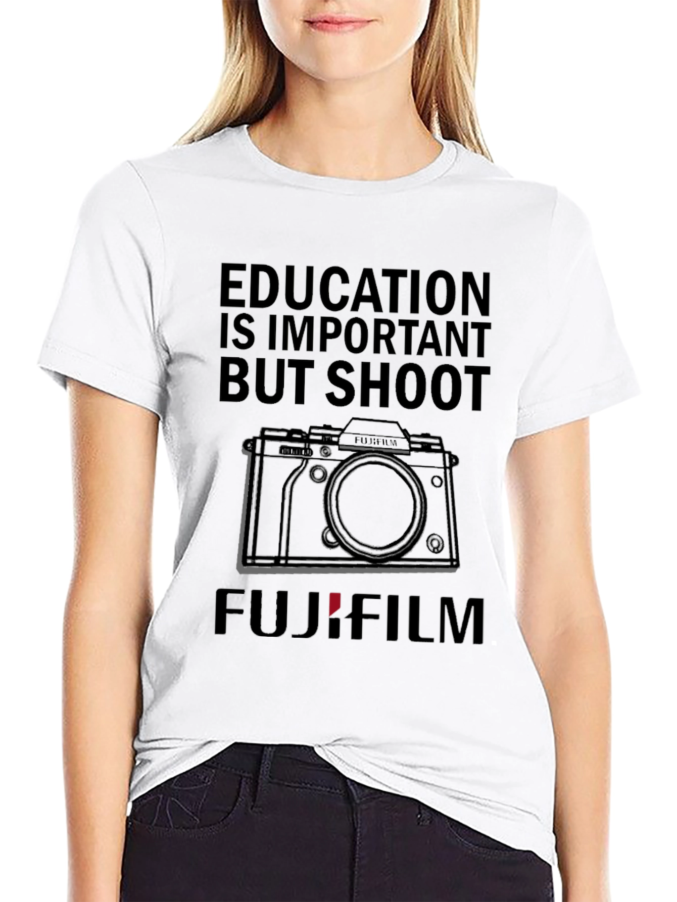 Education is Important But Shoot T-Shirt