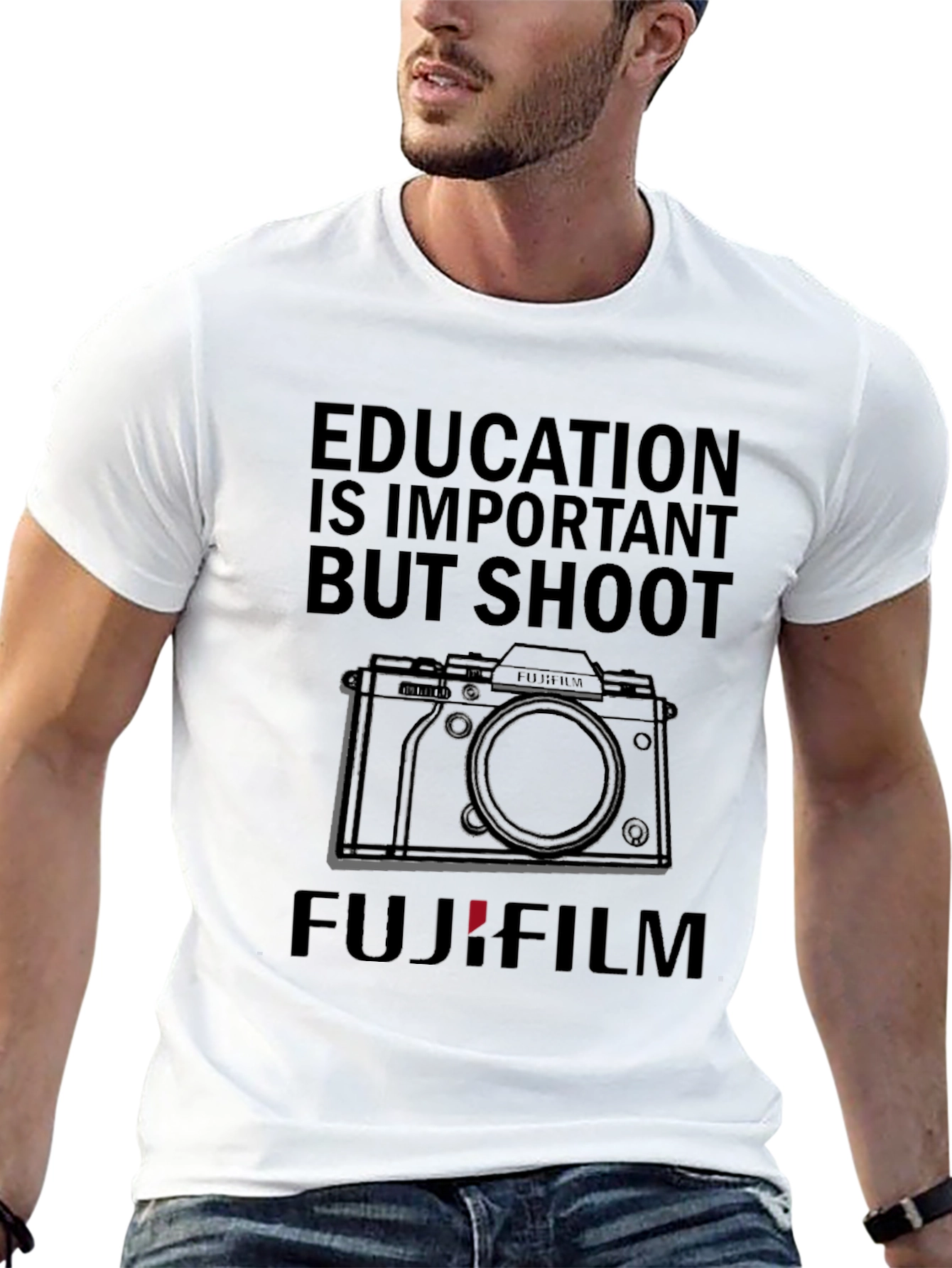 Education is Important But Shoot T-Shirt