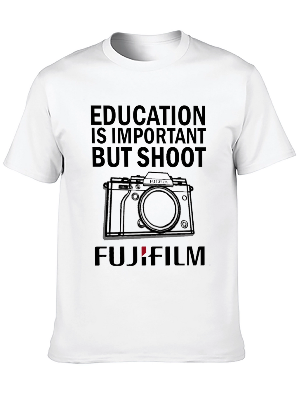 Education is Important But Shoot T-Shirt