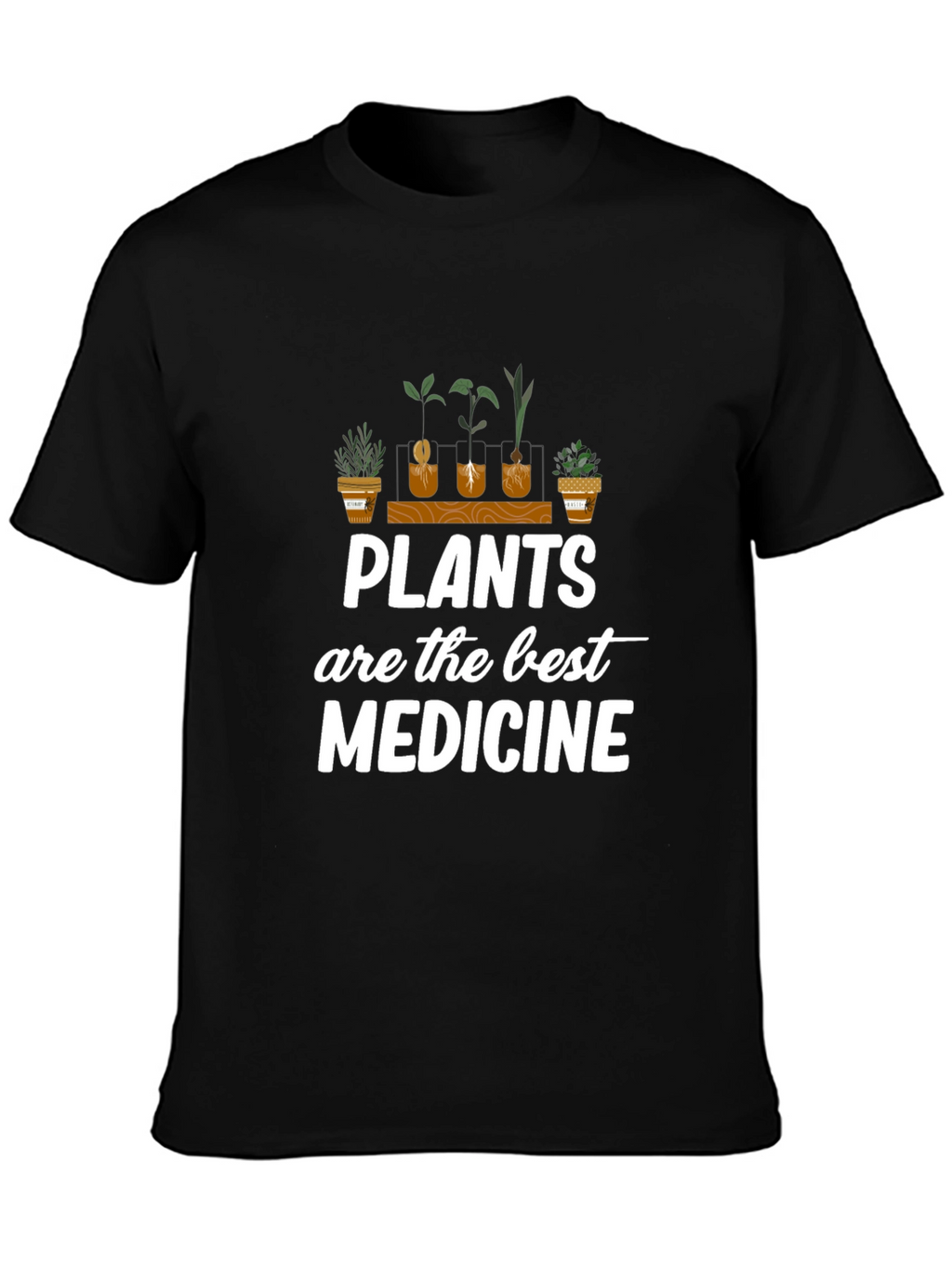 Plants are the Best Medicine Graphic Tee