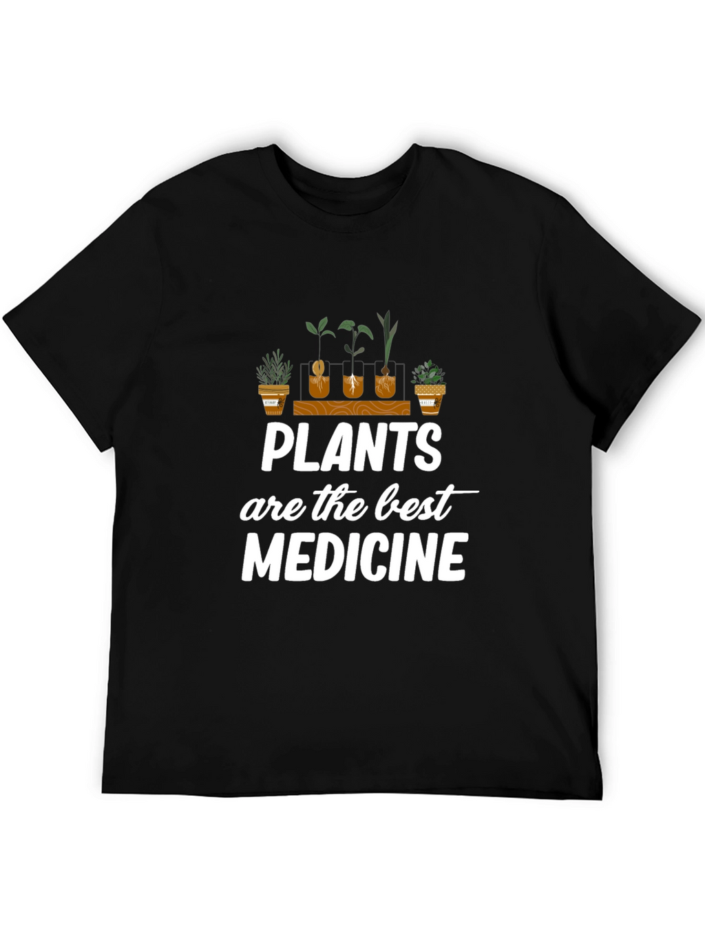 Plants are the Best Medicine Graphic Tee