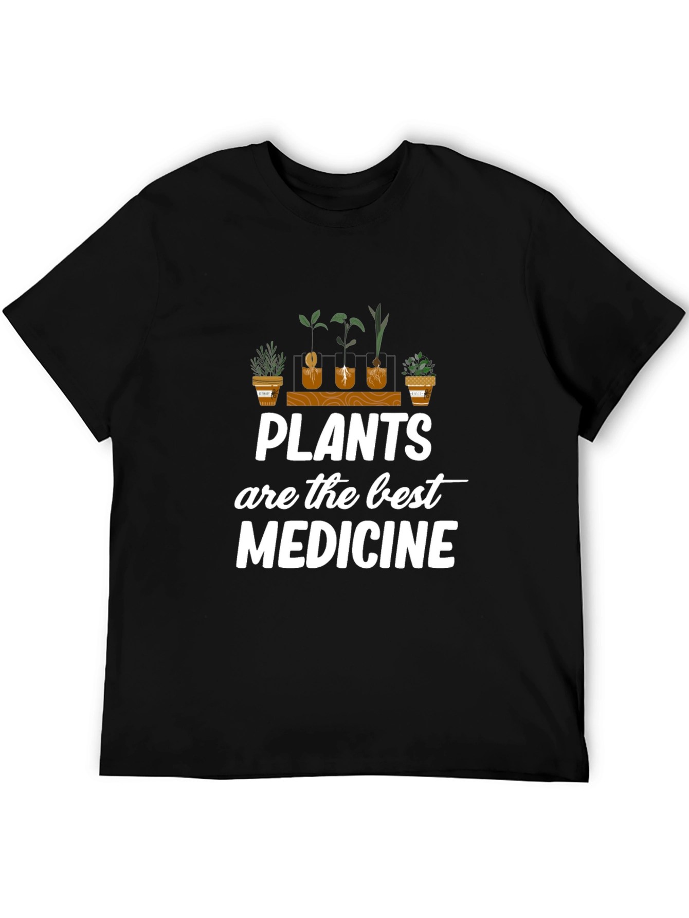 Plants are the Best Medicine Graphic Tee