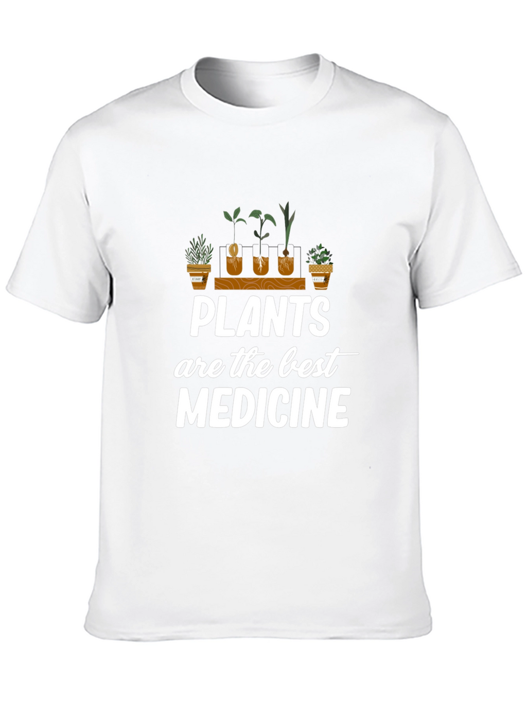 Plants are the Best Medicine Graphic Tee