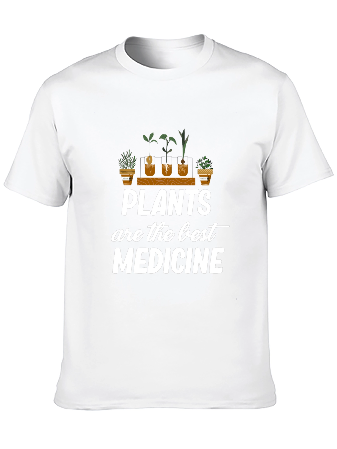 Plants are the Best Medicine Graphic Tee