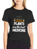 Plants are the Best Medicine Graphic Tee