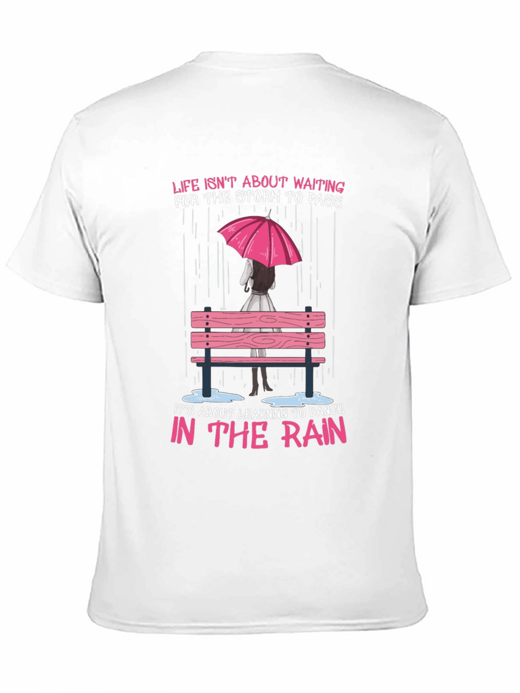 Dance in the Rain Graphic Tee - Inspirational T-Shirt