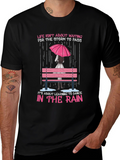 Dance in the Rain Graphic Tee - Inspirational T-Shirt