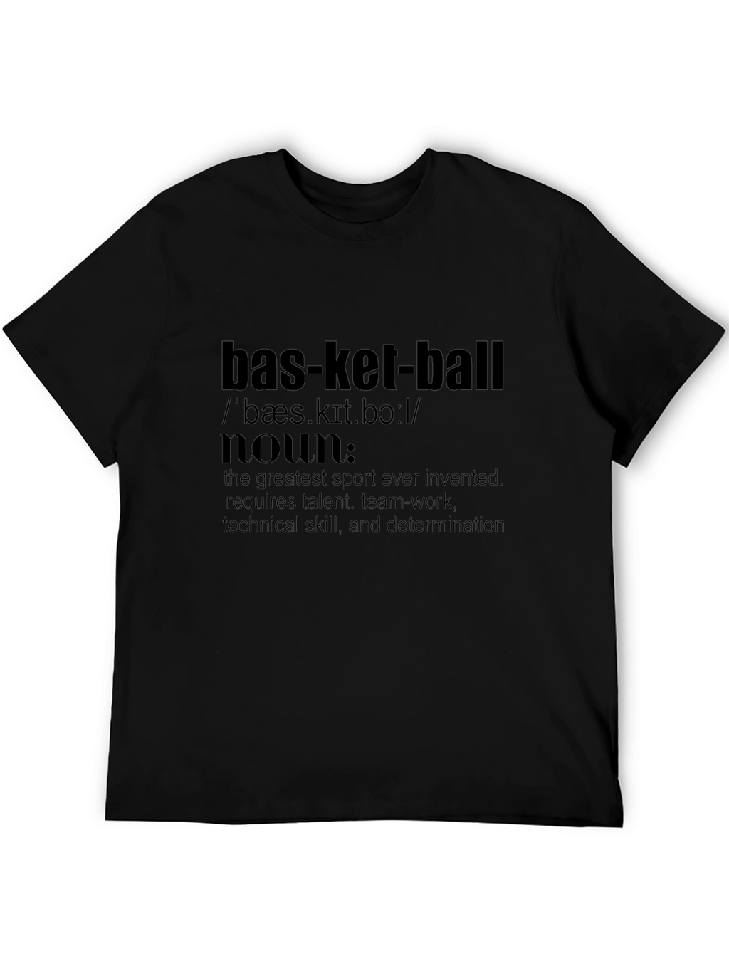 Basketball Definition T-Shirt - Sporty Tee