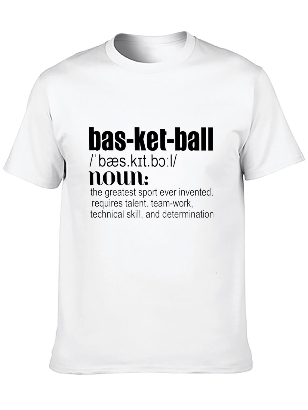 Basketball Definition T-Shirt - Sporty Tee