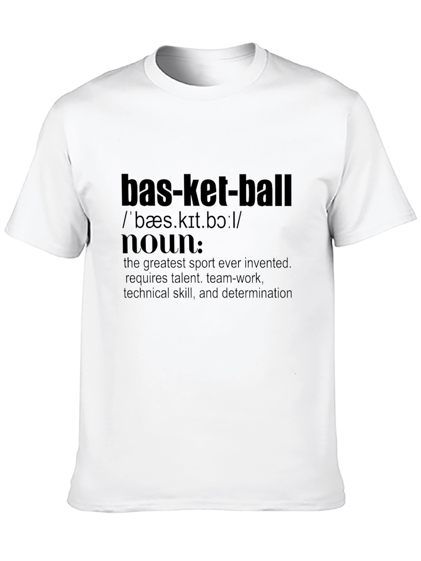 Basketball Definition T-Shirt - Sporty Tee