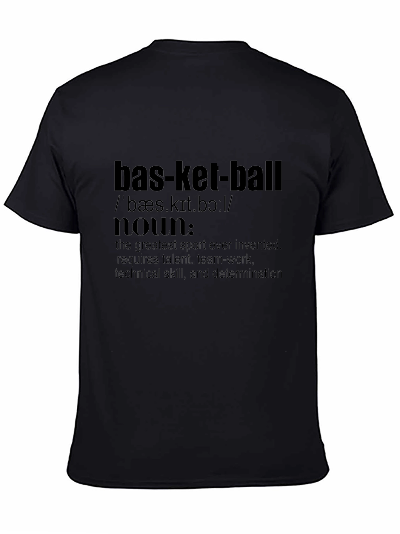 Basketball Definition T-Shirt - Sporty Tee