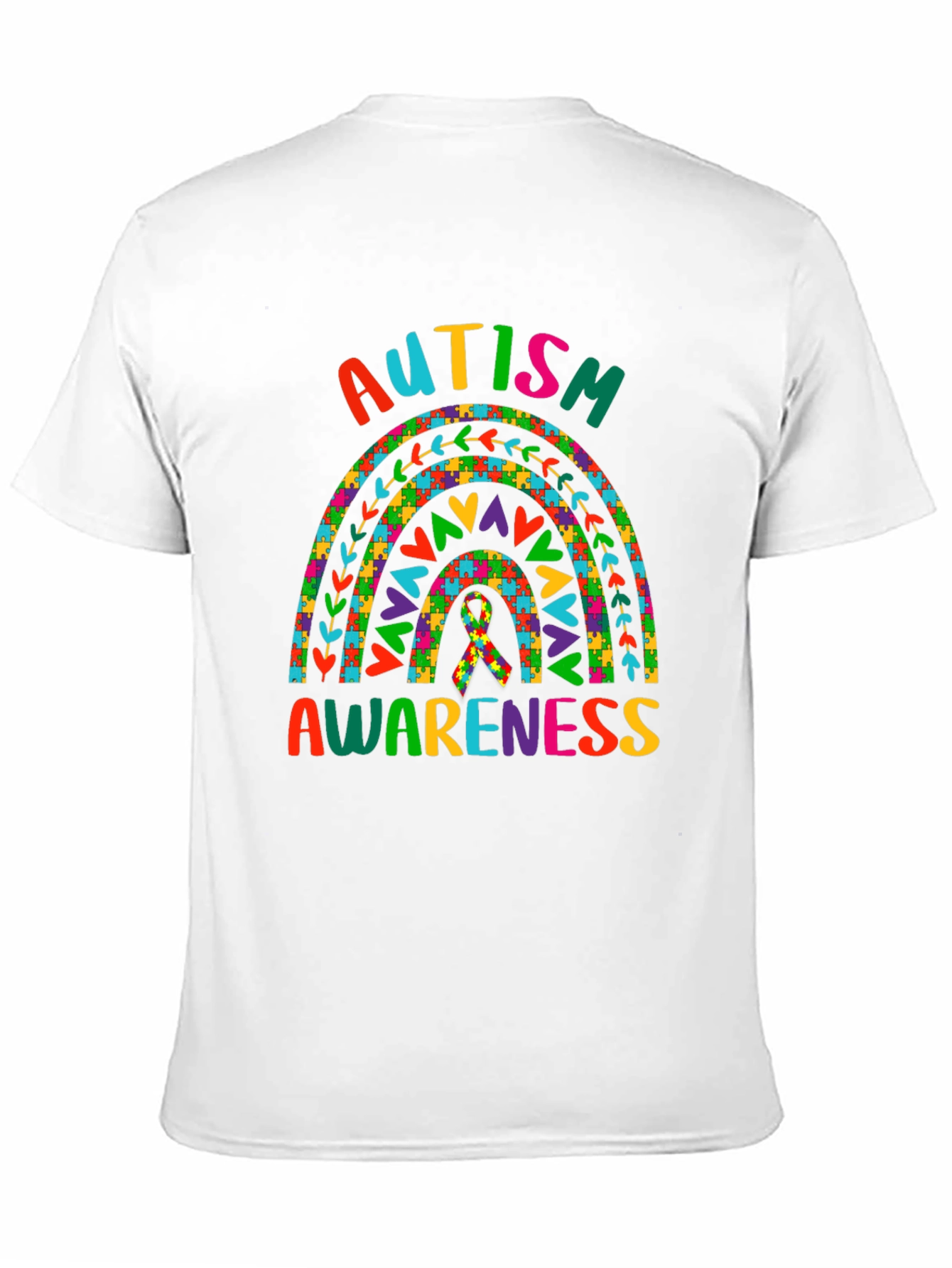 Autism Awareness Rainbow T-Shirt