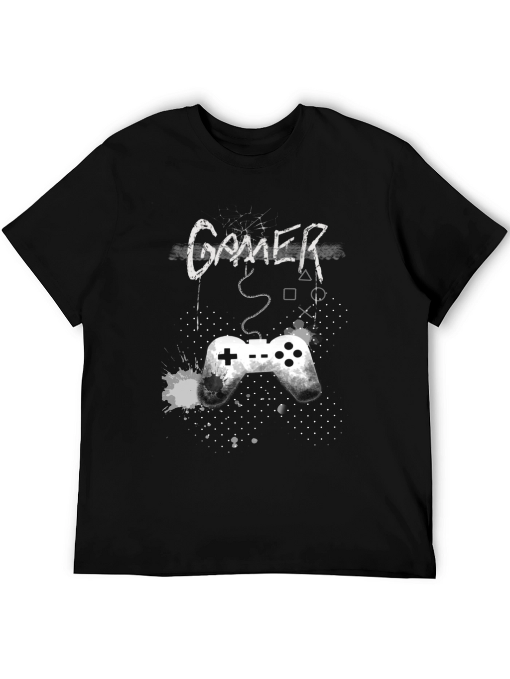 Gamer Controller Graphic T-Shirt
