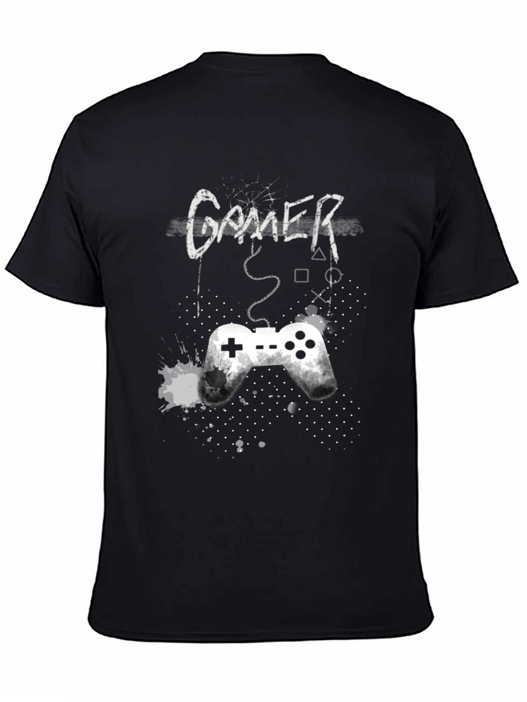 Gamer Controller Graphic T-Shirt