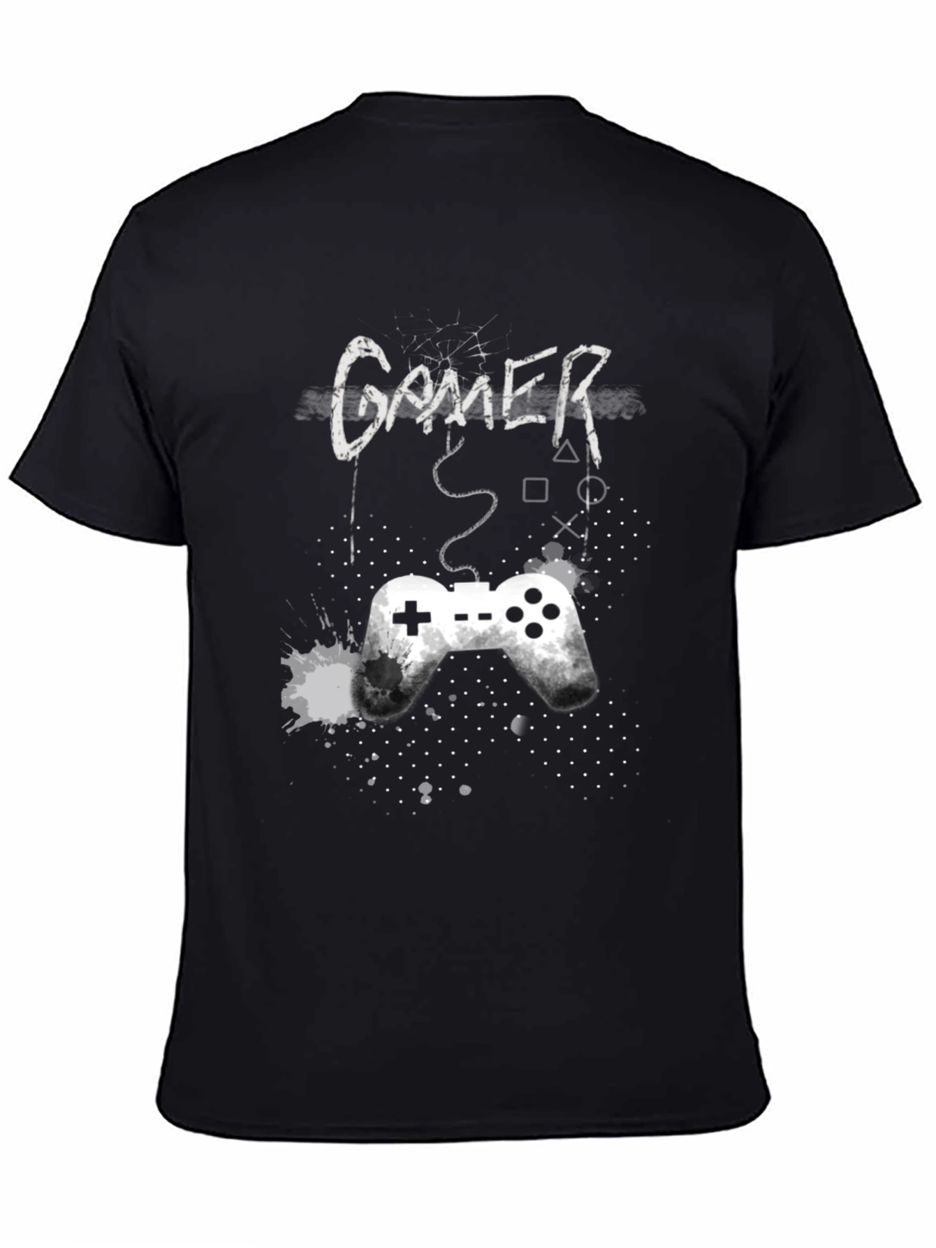 Gamer Controller Graphic T-Shirt