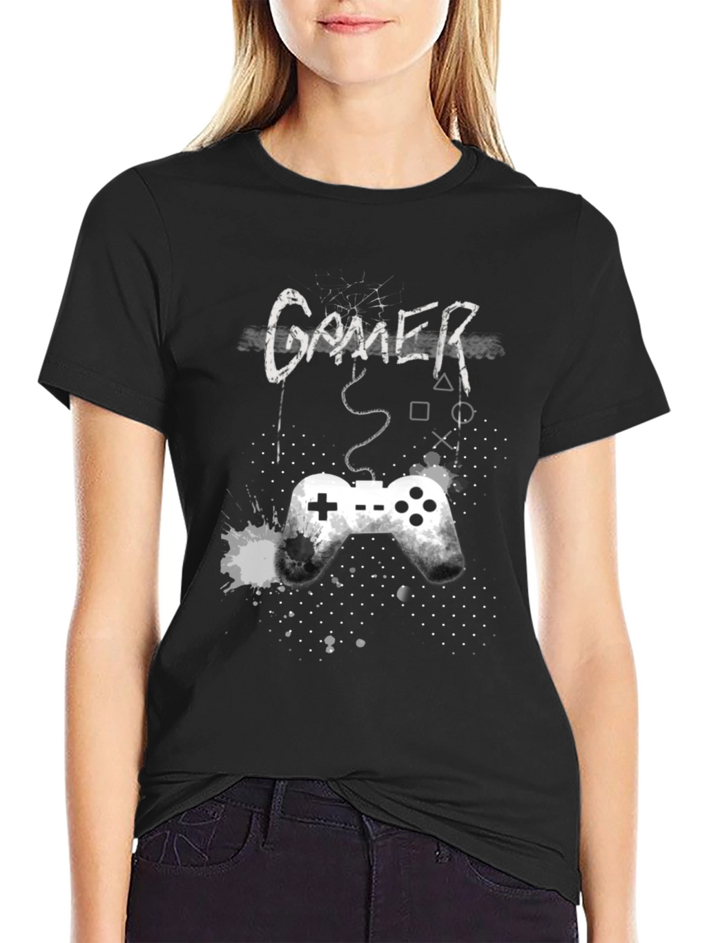 Gamer Controller Graphic T-Shirt