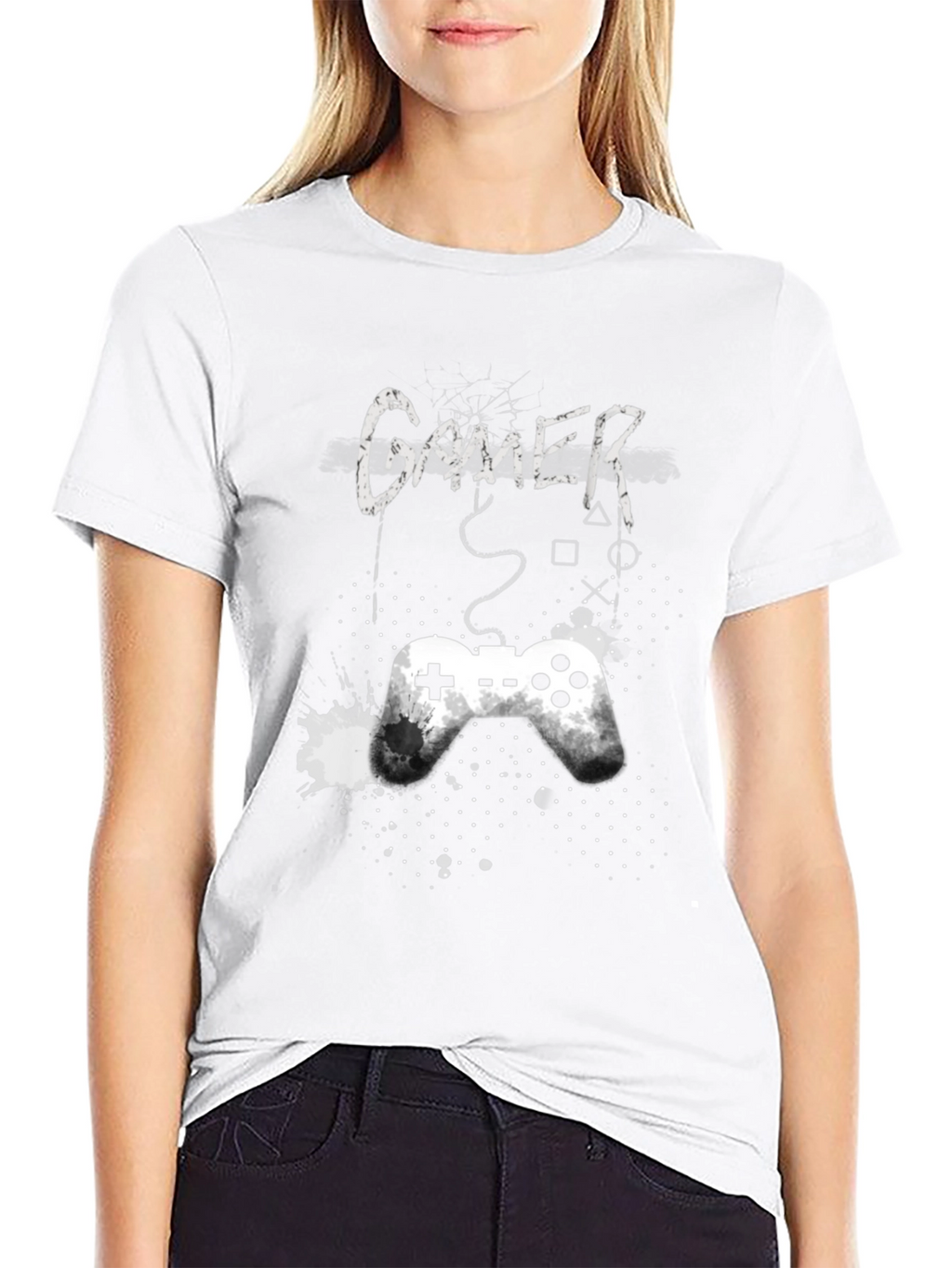Gamer Controller Graphic T-Shirt