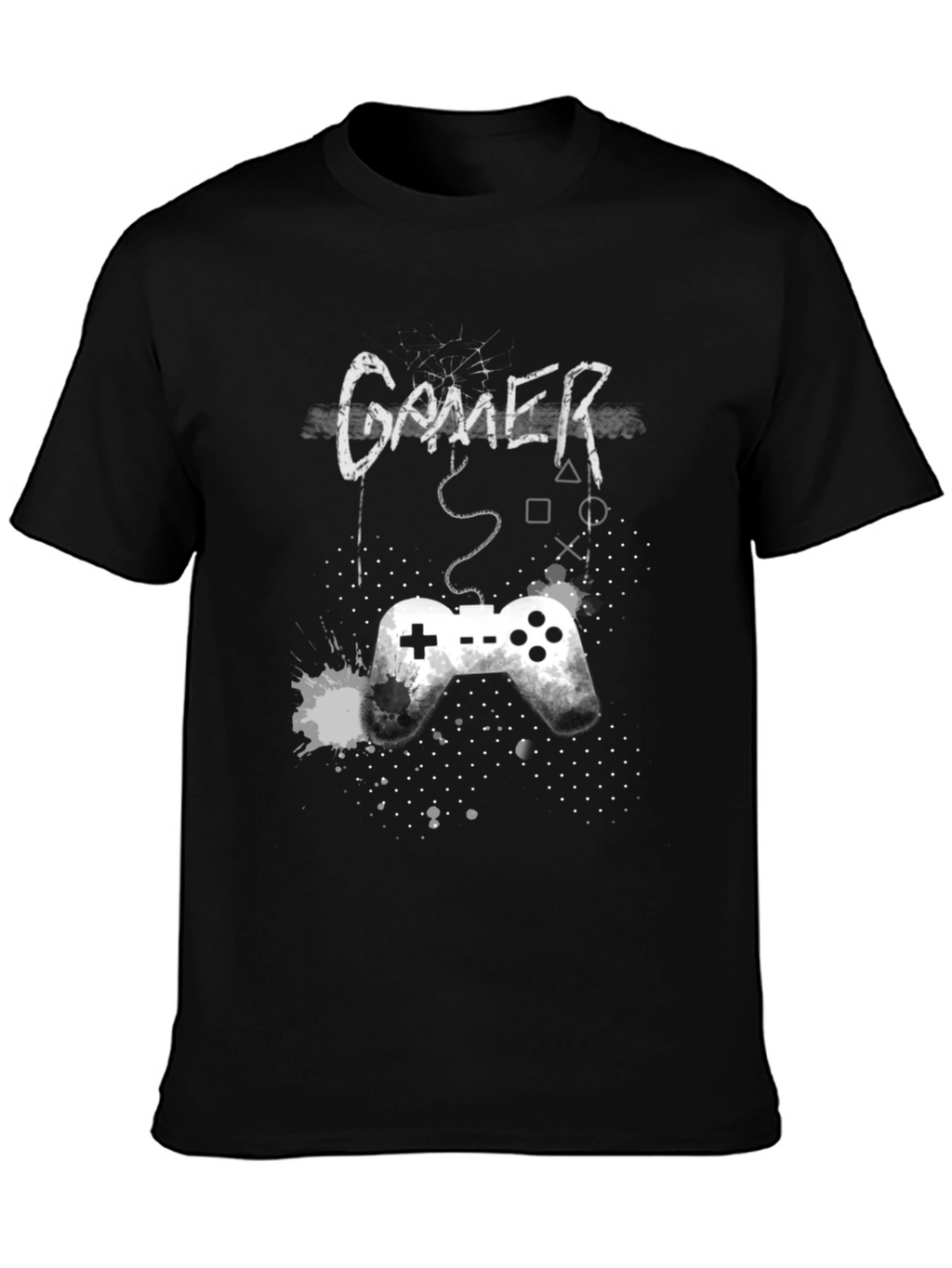 Gamer Controller Graphic T-Shirt