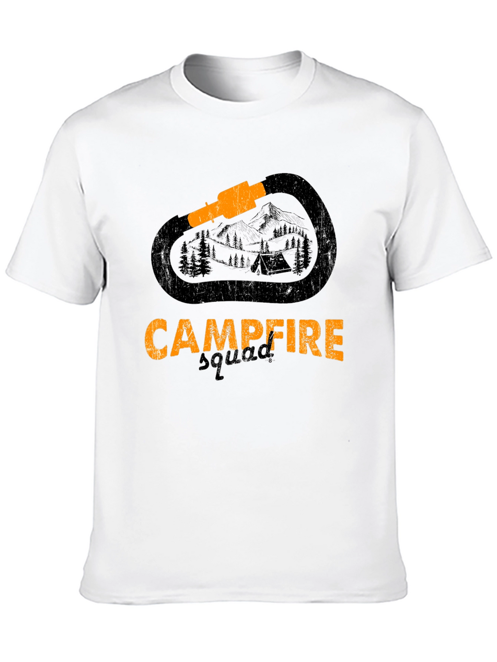 Campfire Carabiner Graphic Tee