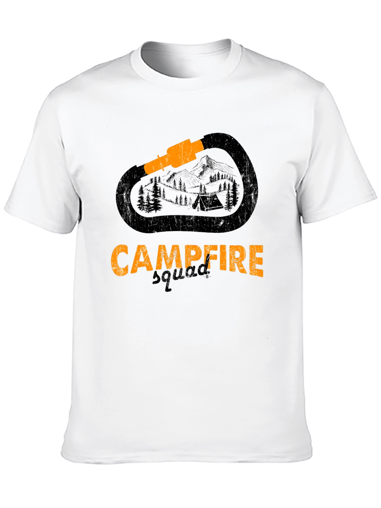 Campfire Carabiner Graphic Tee