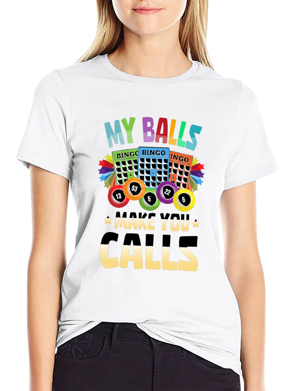 My Balls Make You Calls Bingo T-Shirt