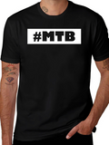 #MTB Graphic Tee - Mountain Bike Enthusiast Shirt