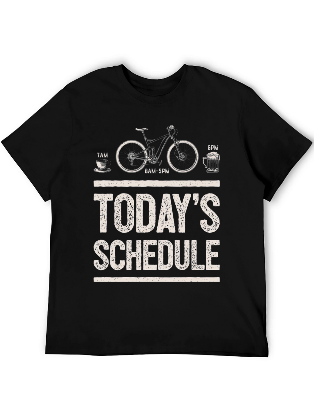 Todays Schedule Bike T-Shirt