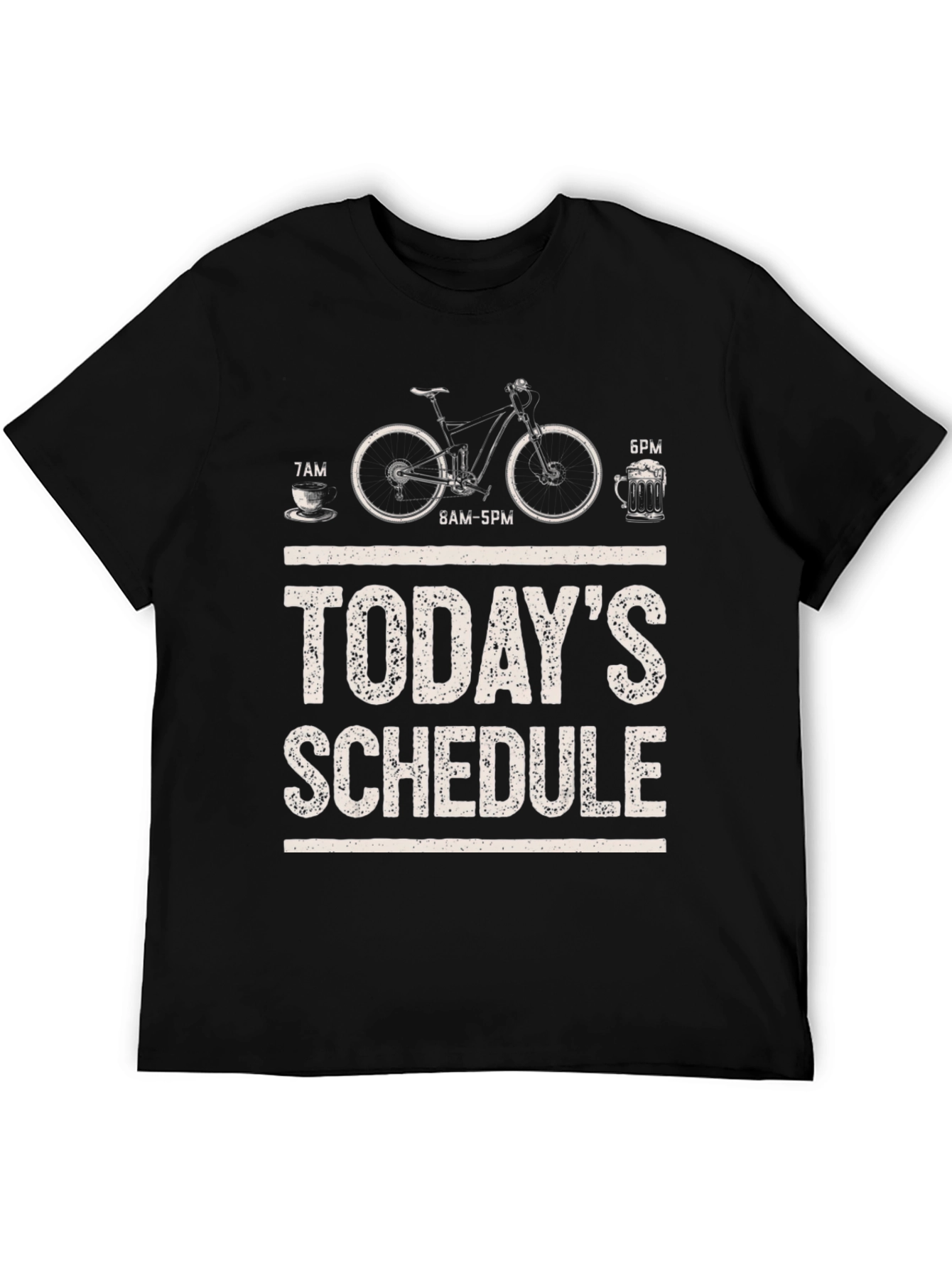 Todays Schedule Bike T-Shirt
