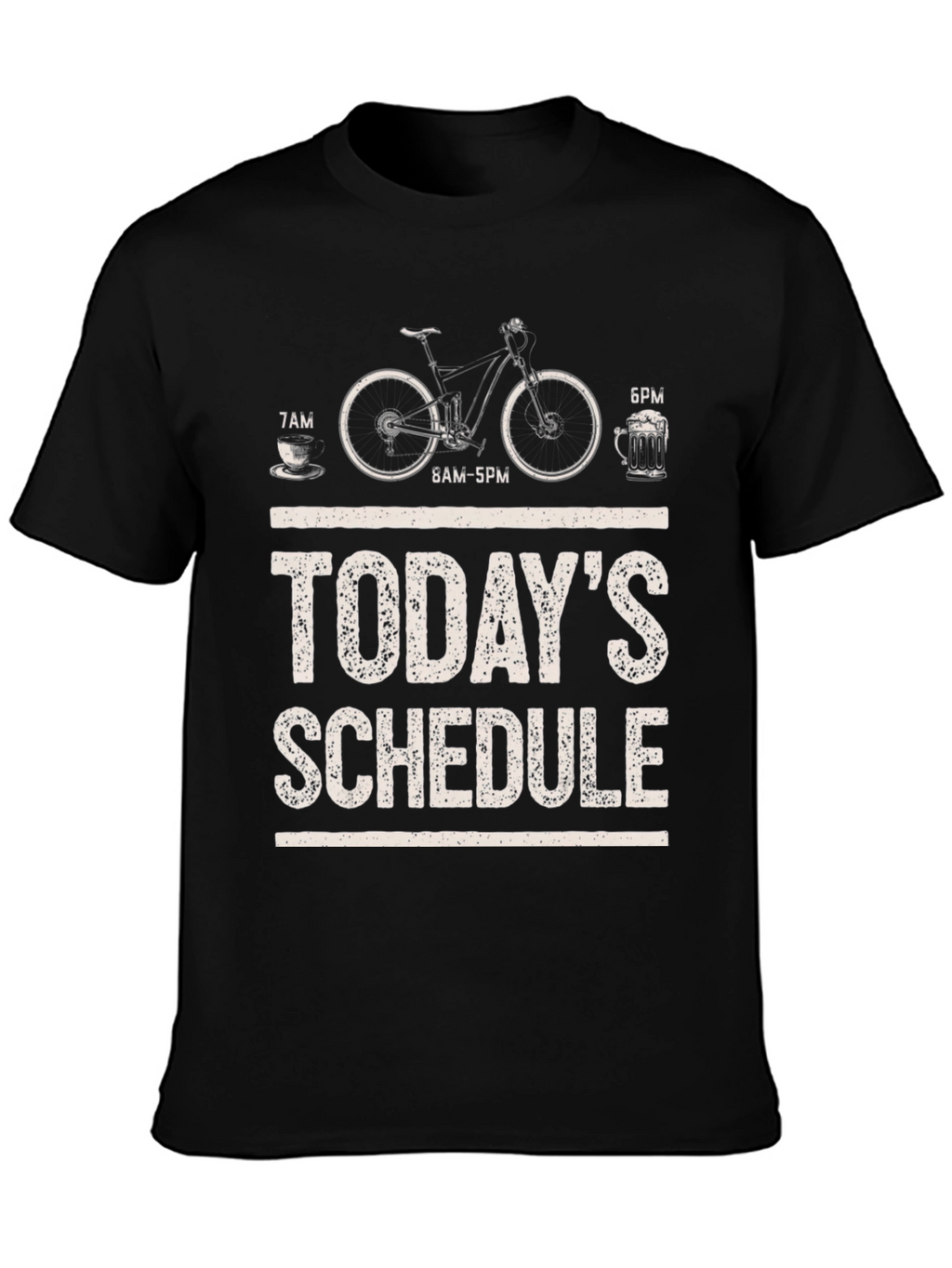 Todays Schedule Bike T-Shirt