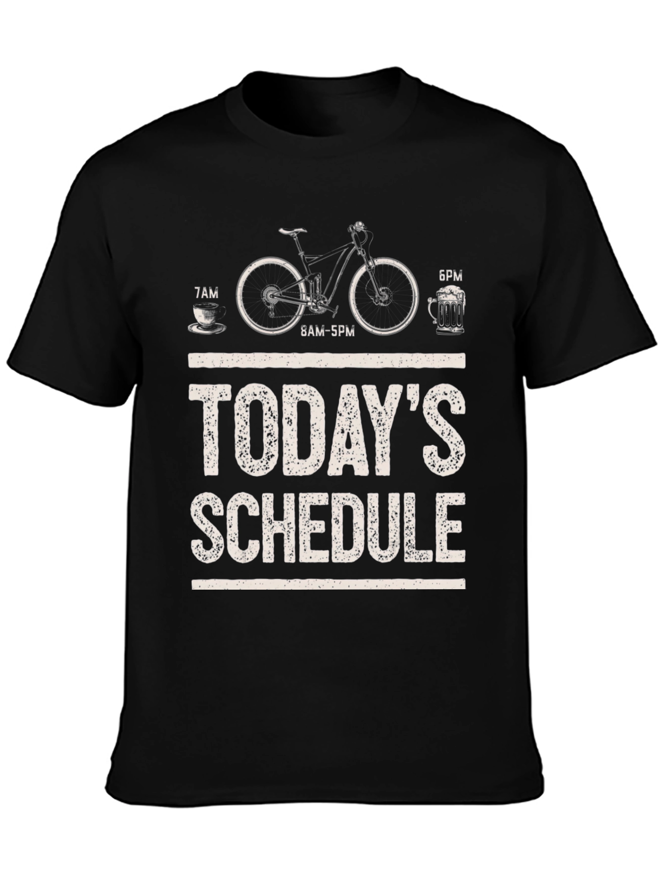 Todays Schedule Bike T-Shirt