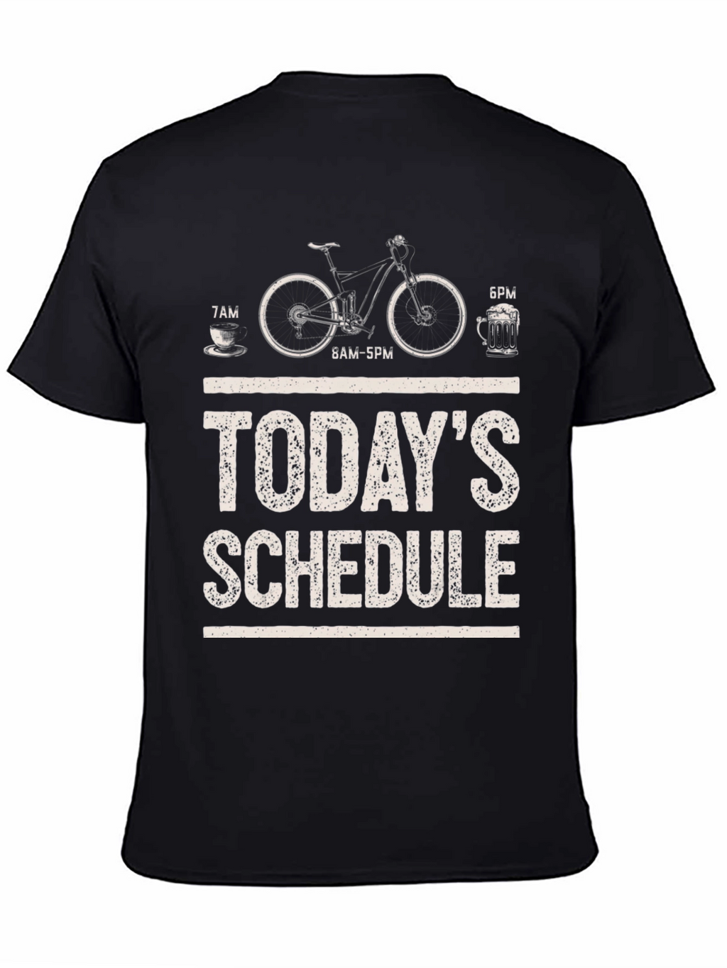 Todays Schedule Bike T-Shirt