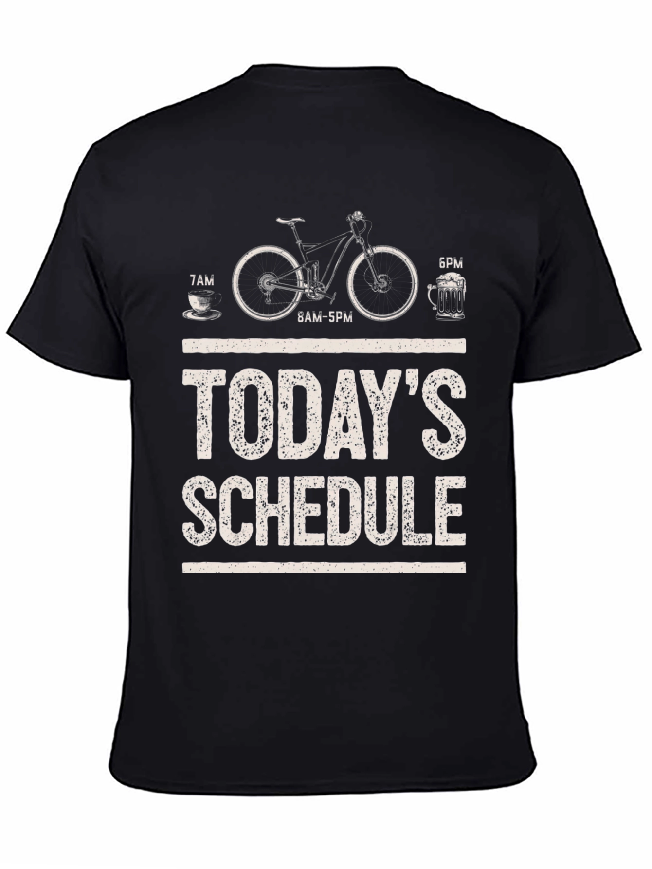 Todays Schedule Bike T-Shirt