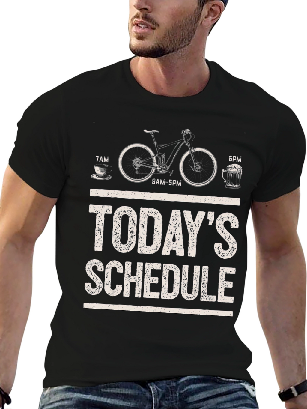 Todays Schedule Bike T-Shirt