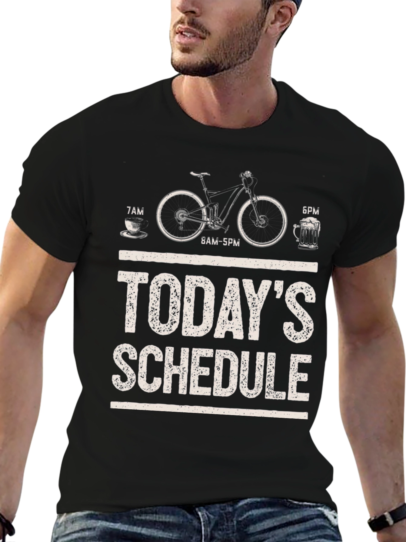 Todays Schedule Bike T-Shirt