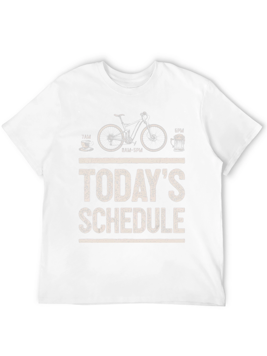 Todays Schedule Bike T-Shirt