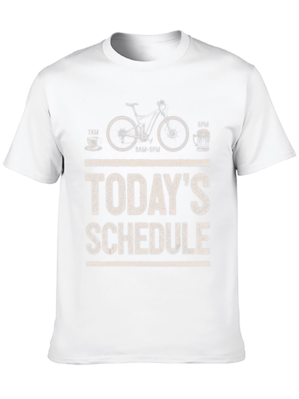Todays Schedule Bike T-Shirt