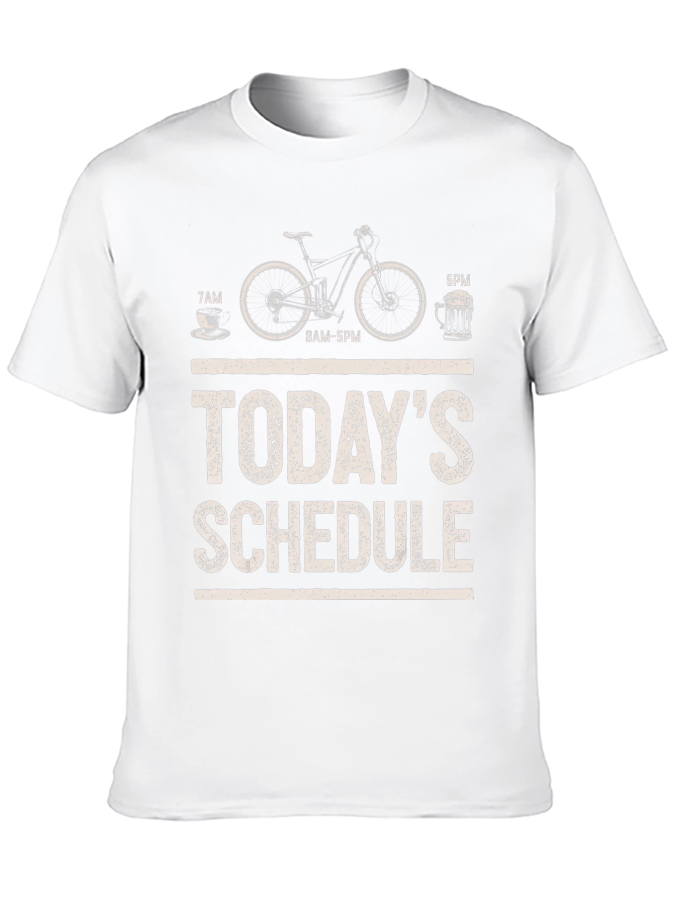 Todays Schedule Bike T-Shirt