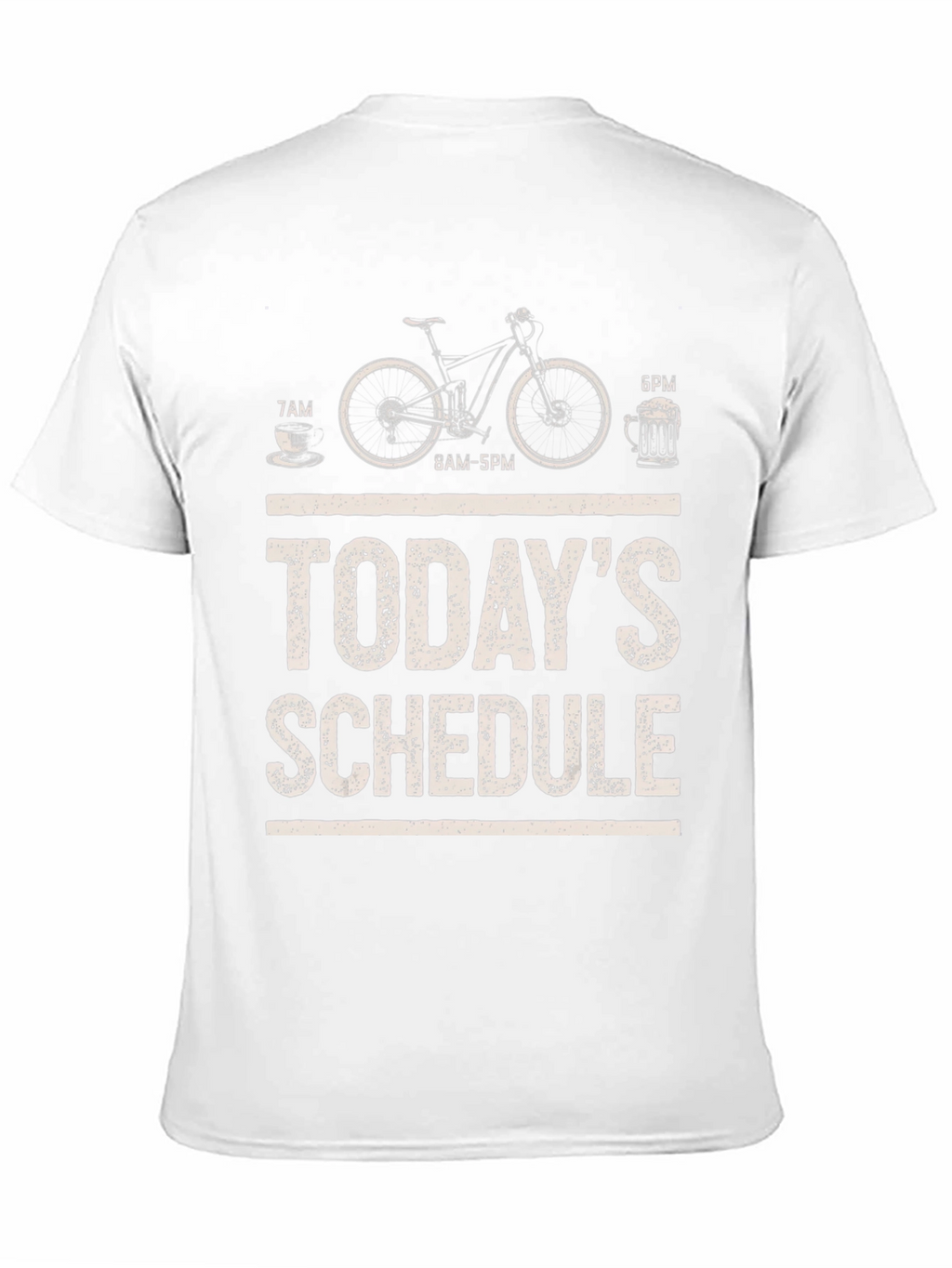 Todays Schedule Bike T-Shirt