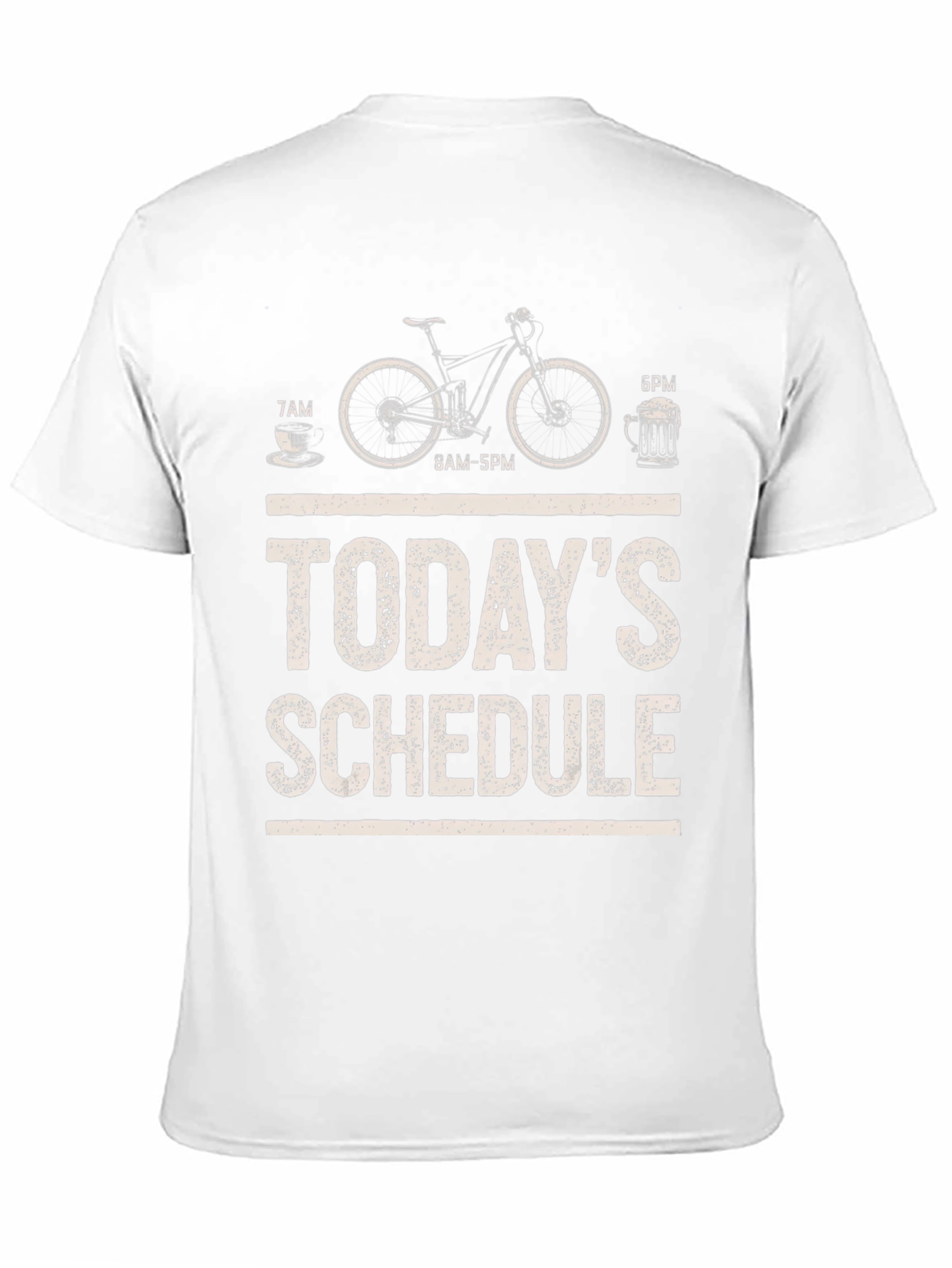 Todays Schedule Bike T-Shirt