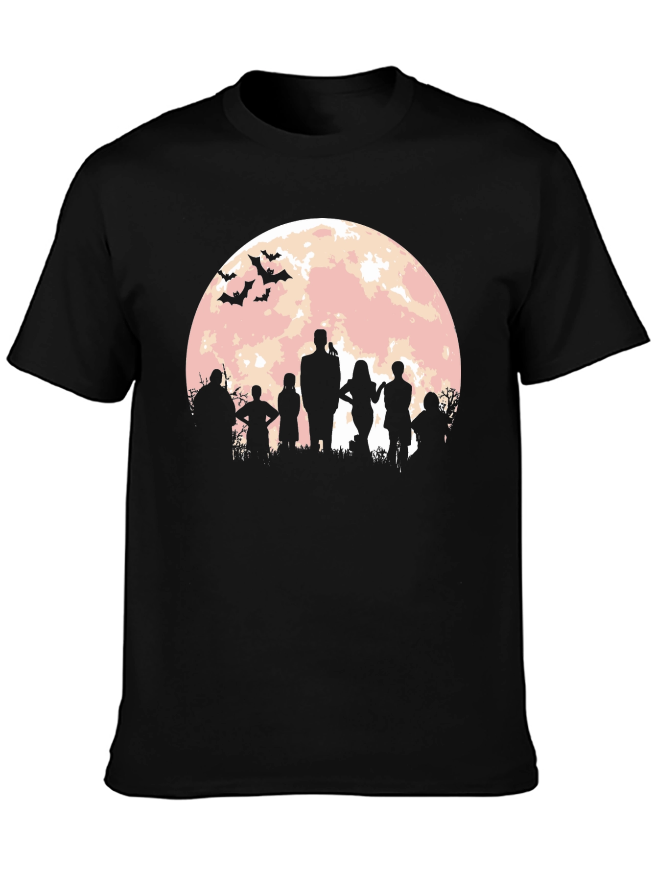 Addams Family Full Moon T-Shirt