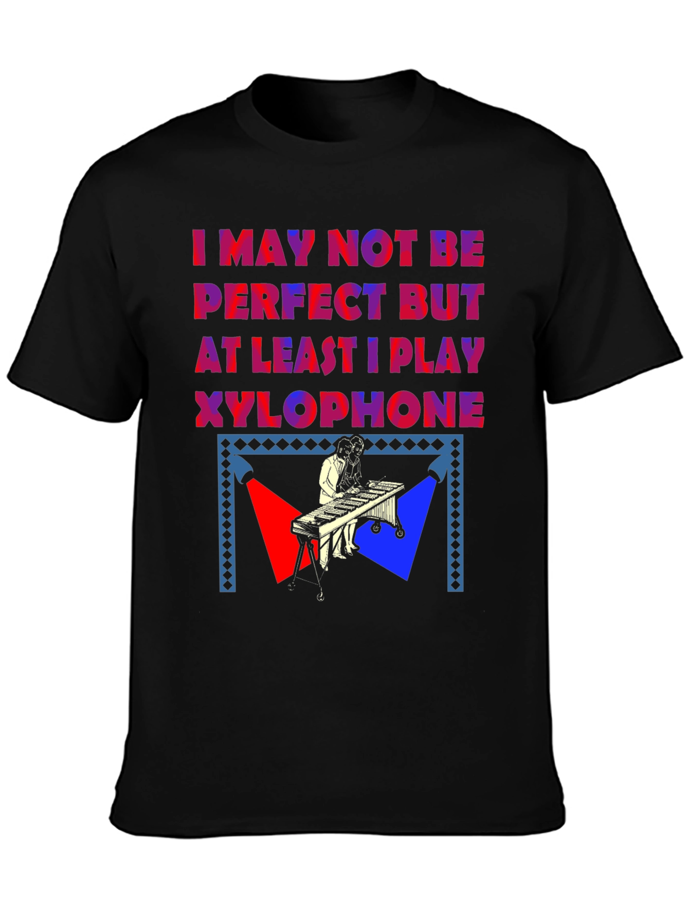 Xylophone Player Graphic T-Shirt