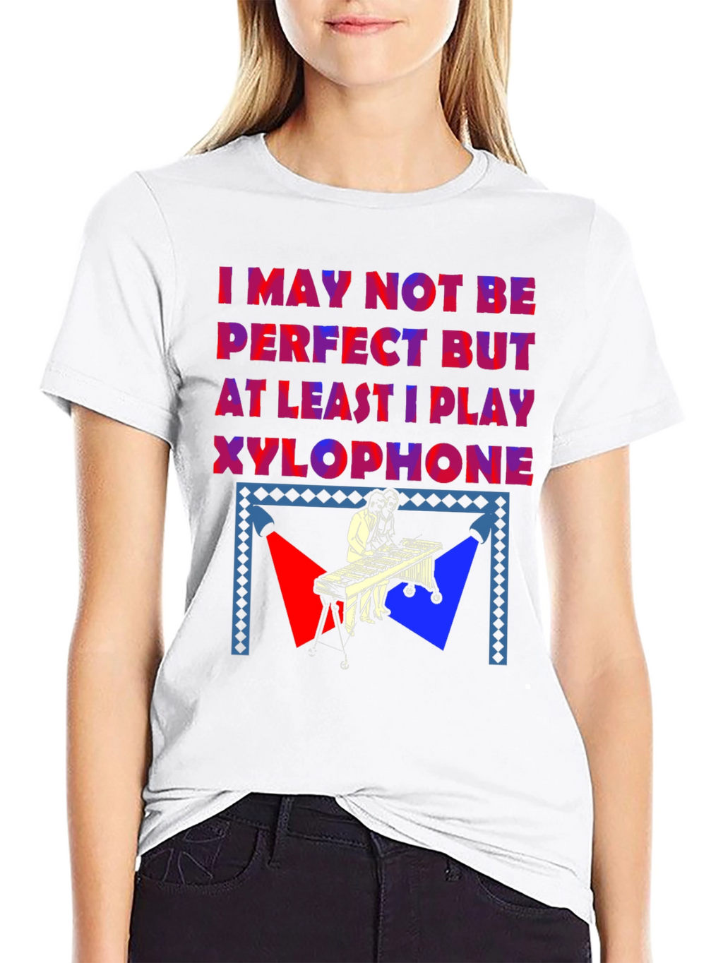 Xylophone Player Graphic T-Shirt