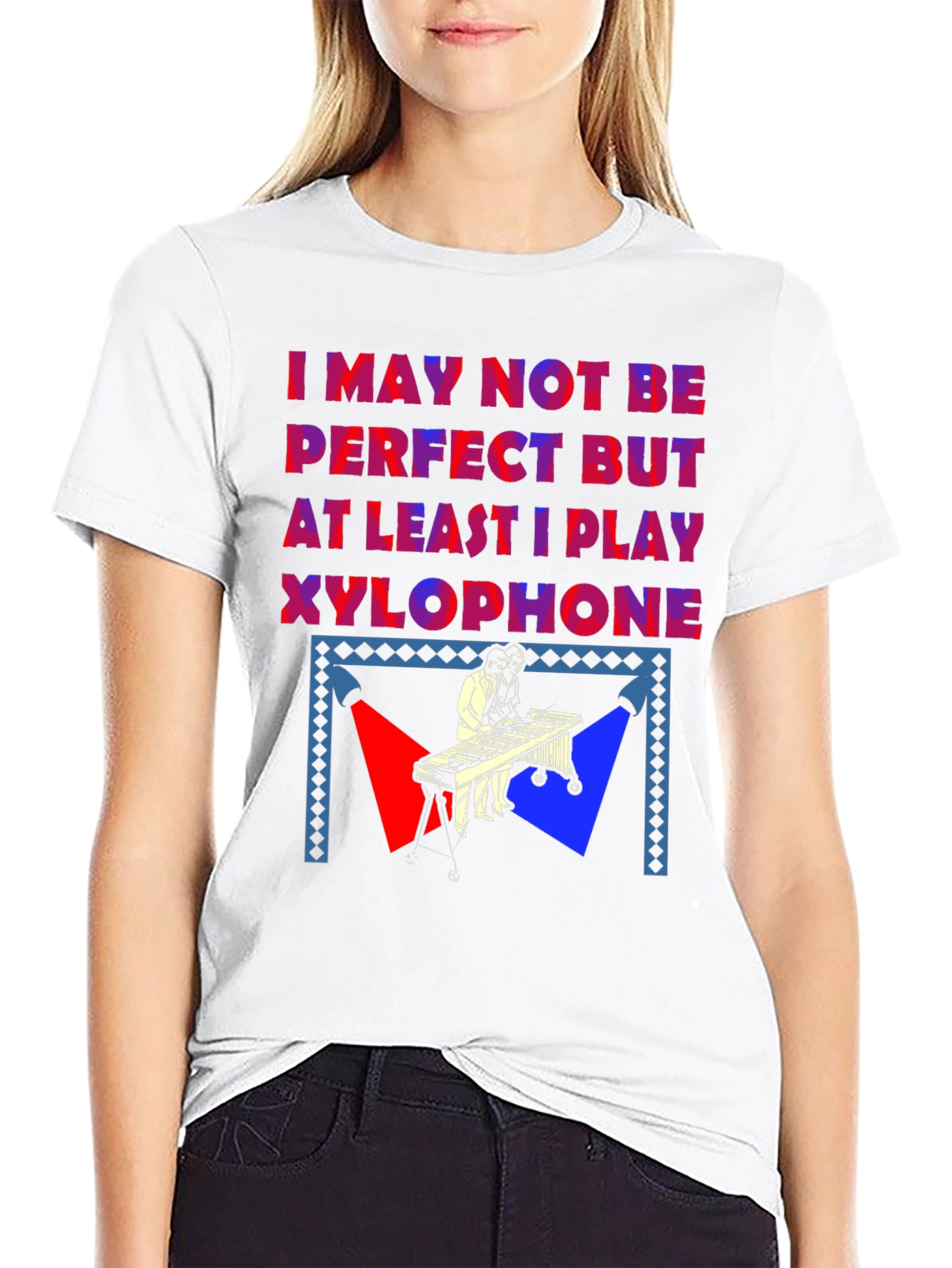 Xylophone Player Graphic T-Shirt